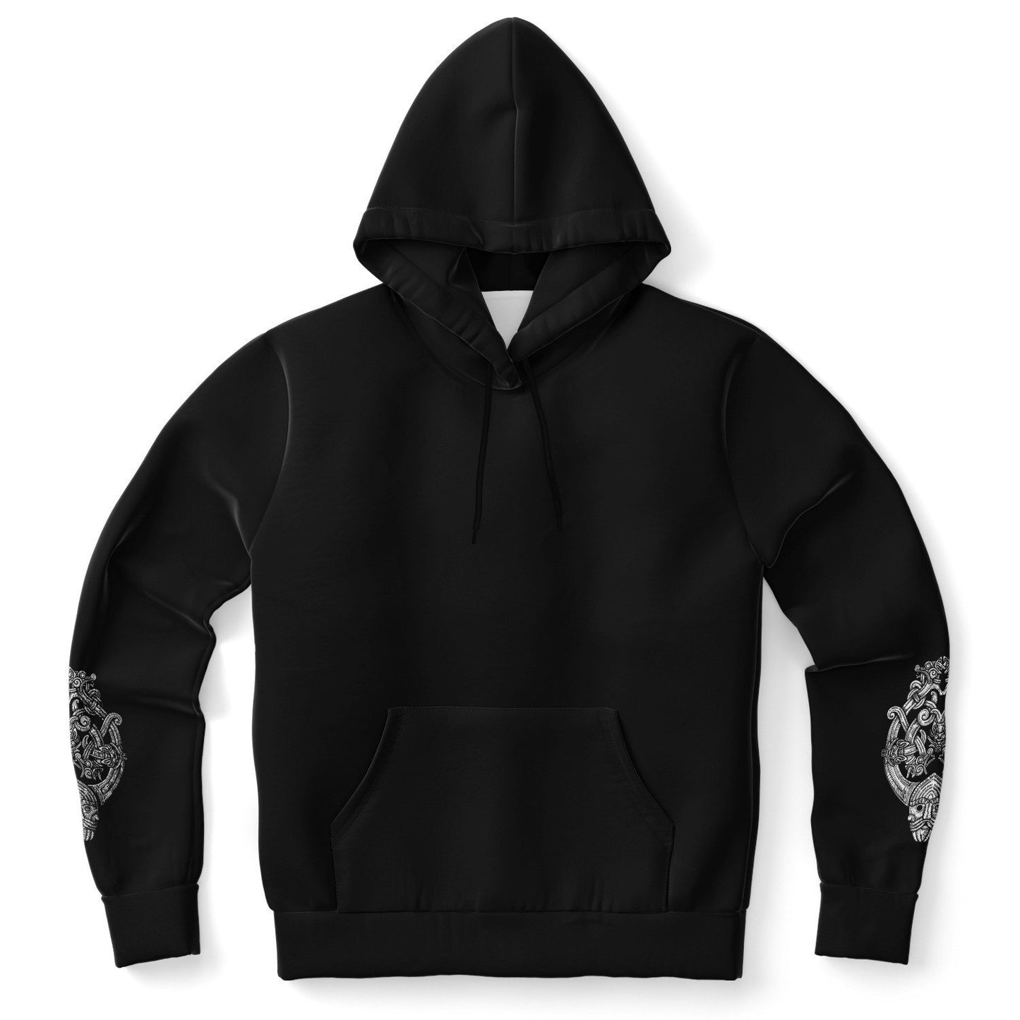 Odin's Wolfpack Unisex Viking Hoodie - Back Print