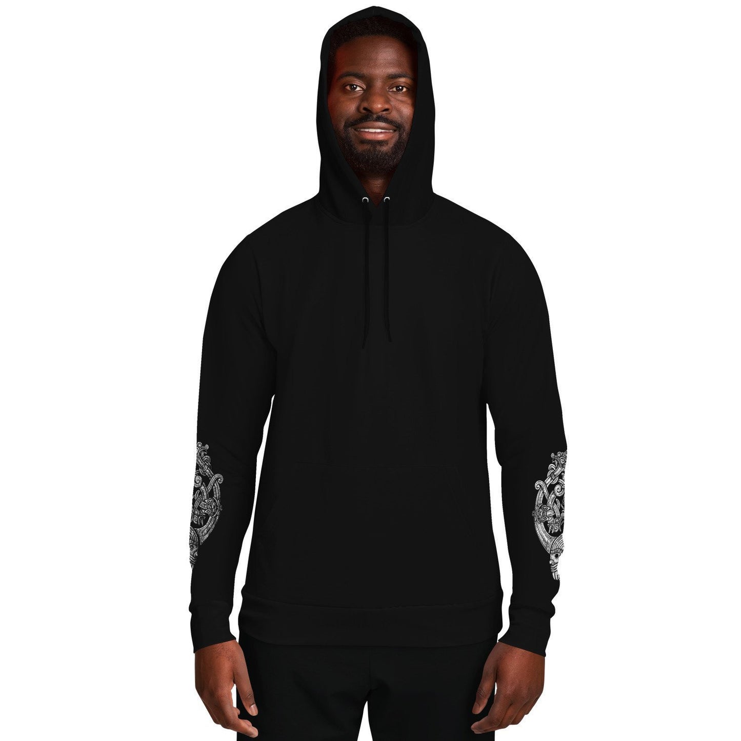 Odin's Wolfpack Unisex Viking Hoodie - Back Print