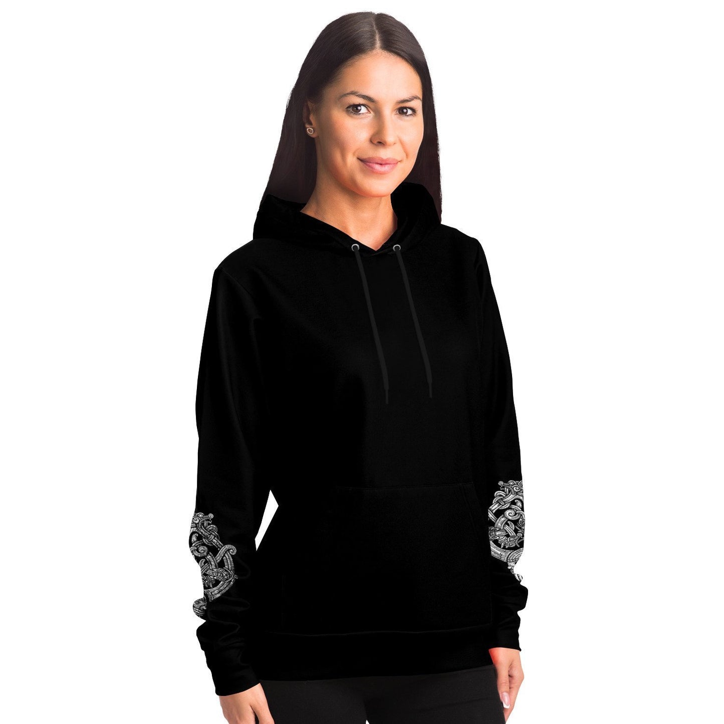 Odin's Wolfpack Unisex Viking Hoodie - Back Print