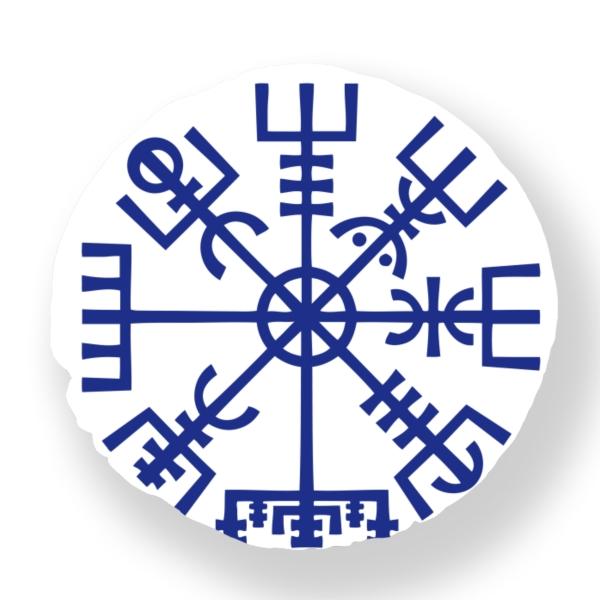 online customization - 2018-11-15 - 16" Double-sided Pattern Plush Round Throw Pillow - VikingsBrand