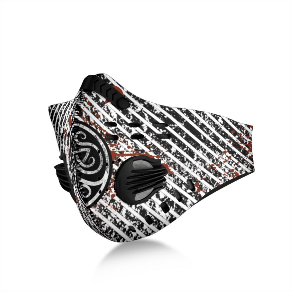 Premium Viking Face Mask Cover - Laced