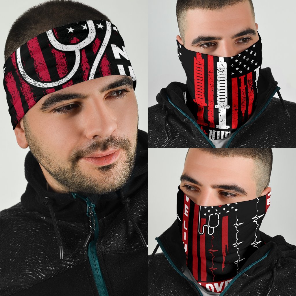 Proud Nurse Neck Gaiter | Face Shield
