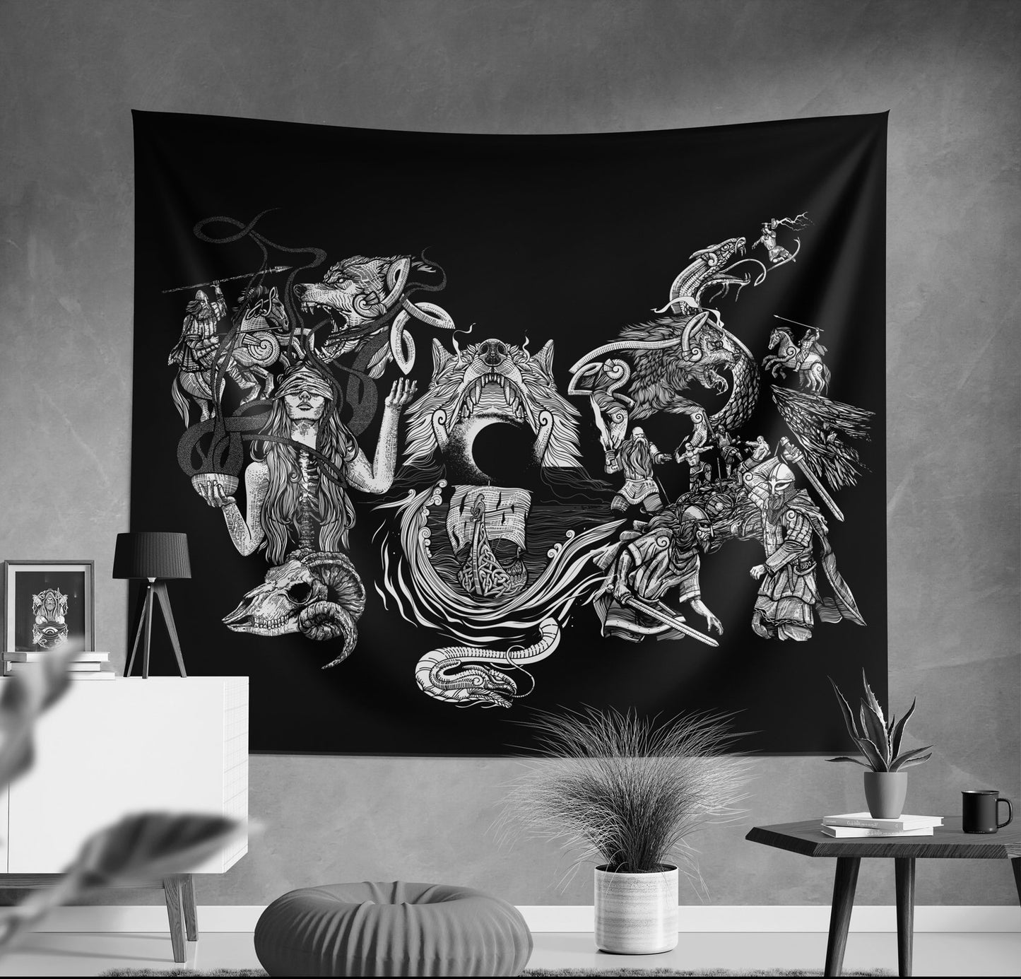 Ragnarok Tapestry - Viking Wall Art