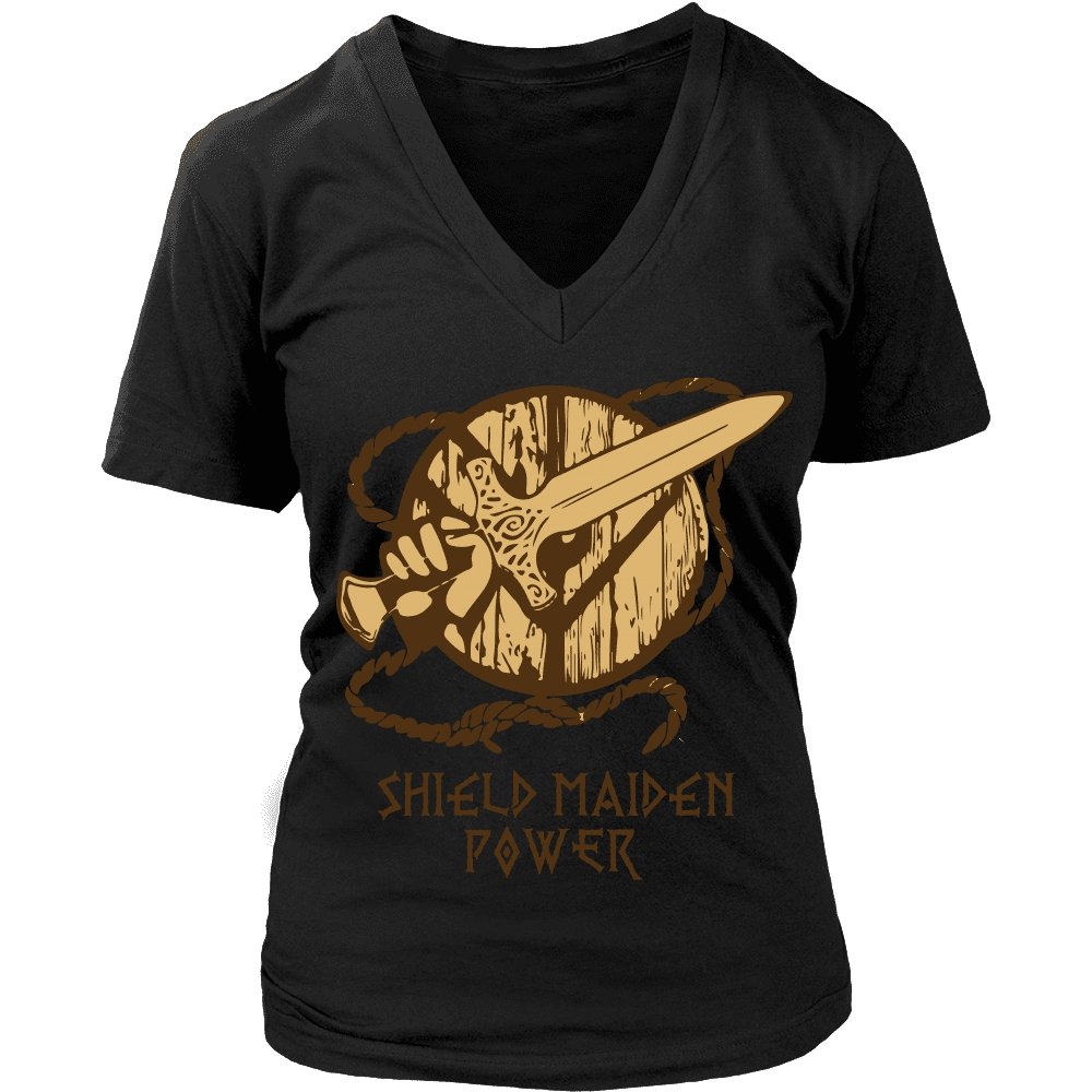 Shieldmaiden Power Tees - VikingsBrand