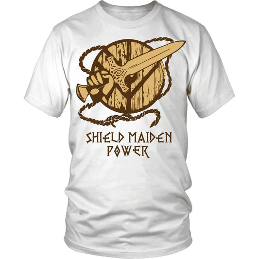 Shieldmaiden Power Tees - VikingsBrand