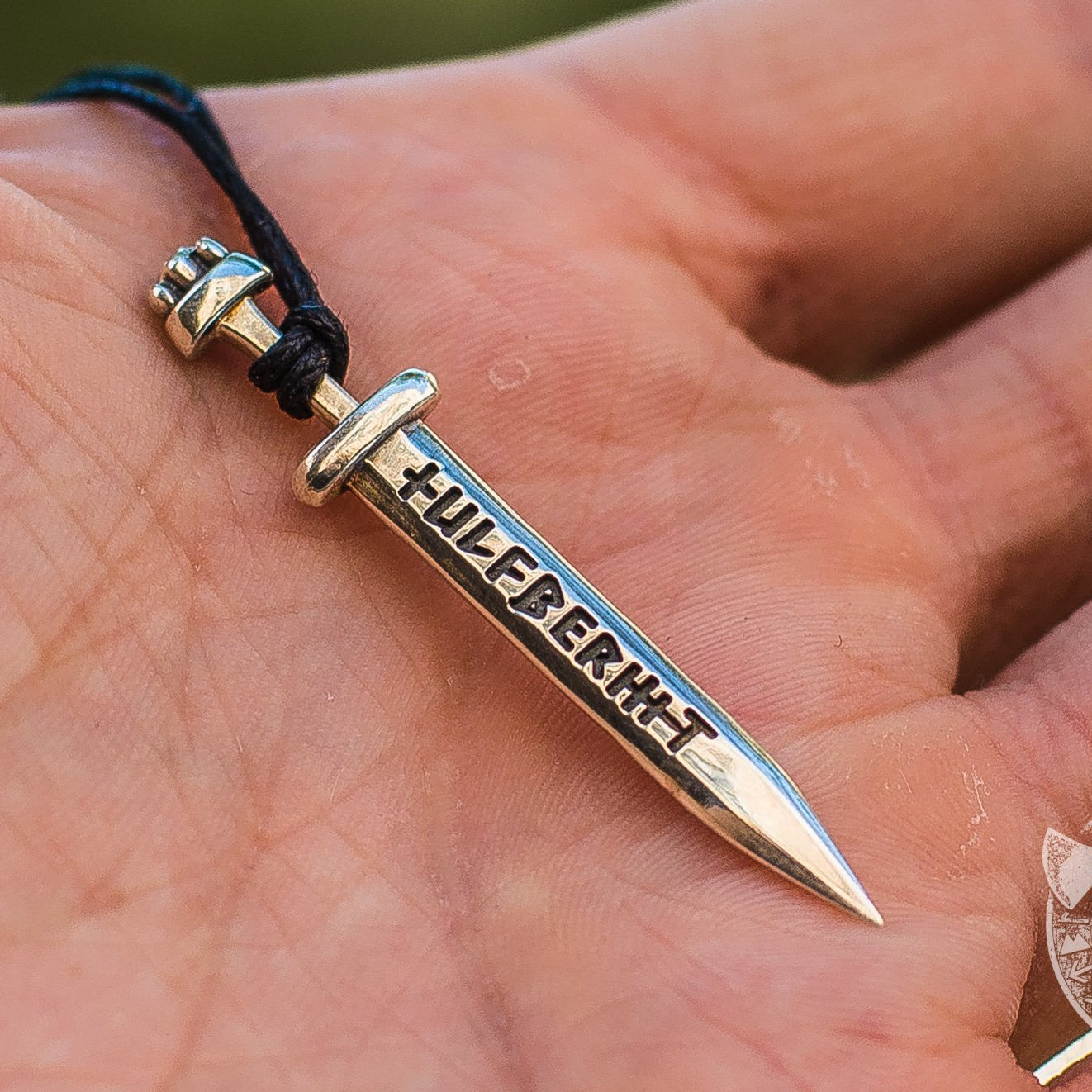 Ulfberht Sword 925 Sterling Silver Pendant - VikingsBrand