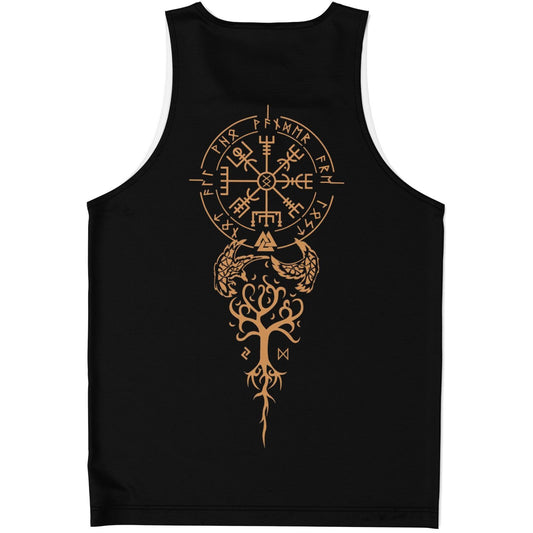 Unisex Viking Tank Top with Ravens