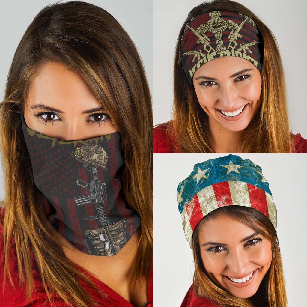 US Veteran Neck Gaiter | Face Shield