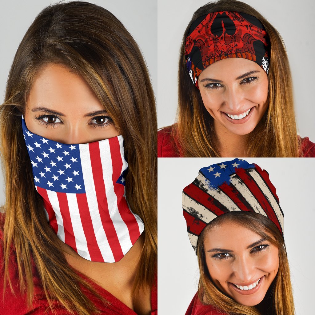 USA Patriot Neck Gaiter | Face Shield