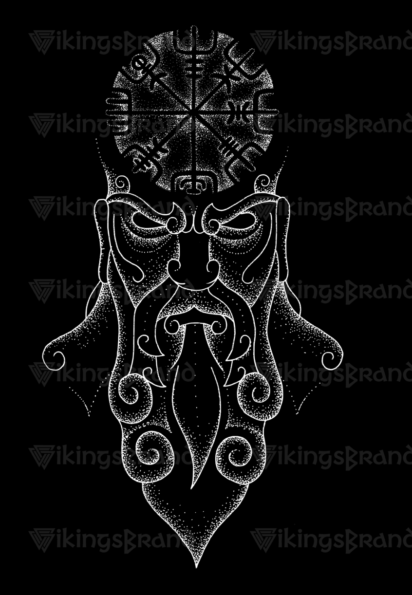 Vegvisir Tattoo, Vikings Tattoos - Digital Download