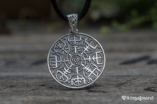 Vegvisir pendant in 925 sterling silver, 9 g – view 2