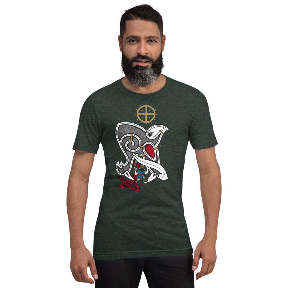 Viddar Short-Sleeve Unisex Viking T-Shirt