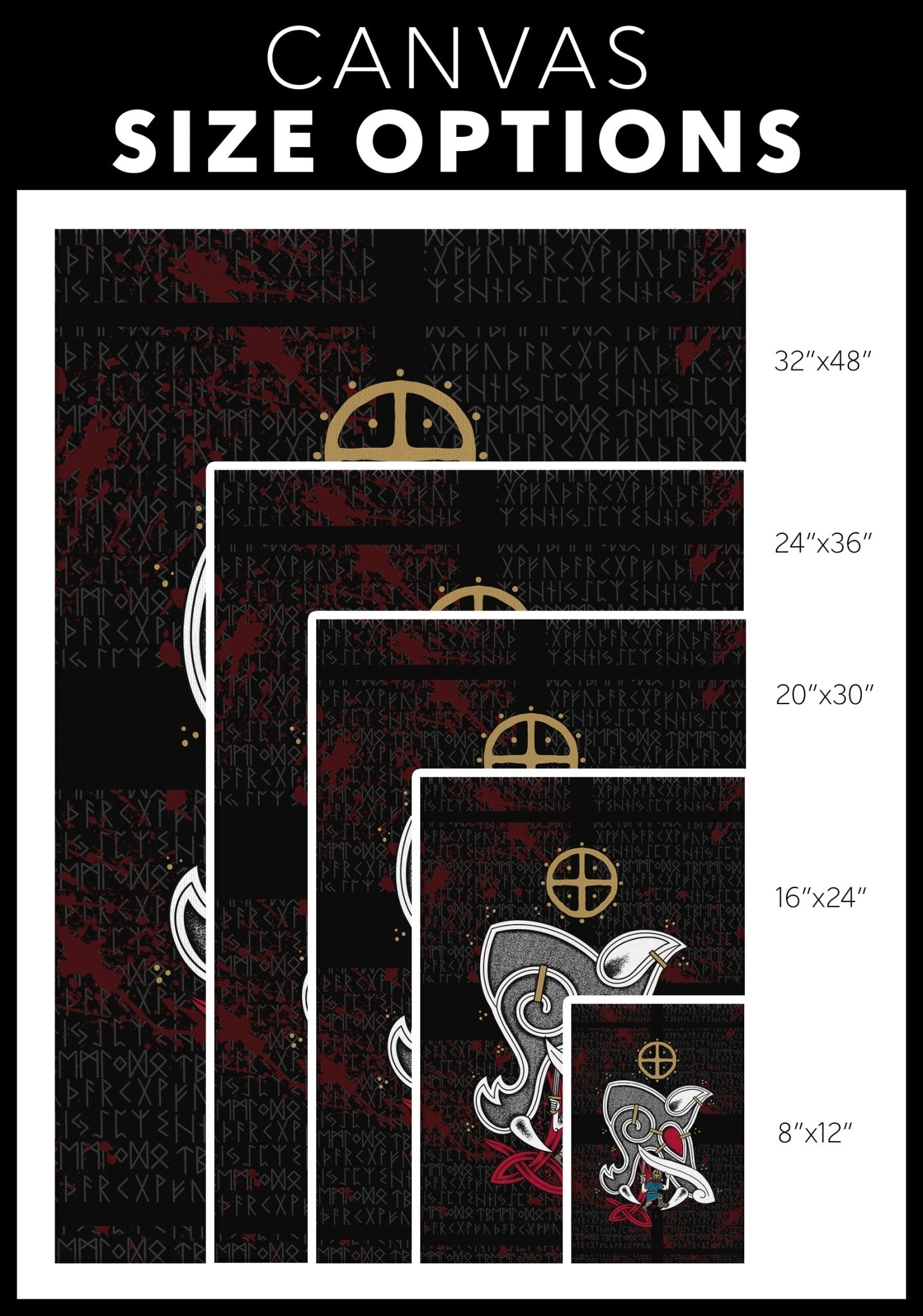 Viddar Viking Wall Art - Norse Home Decor