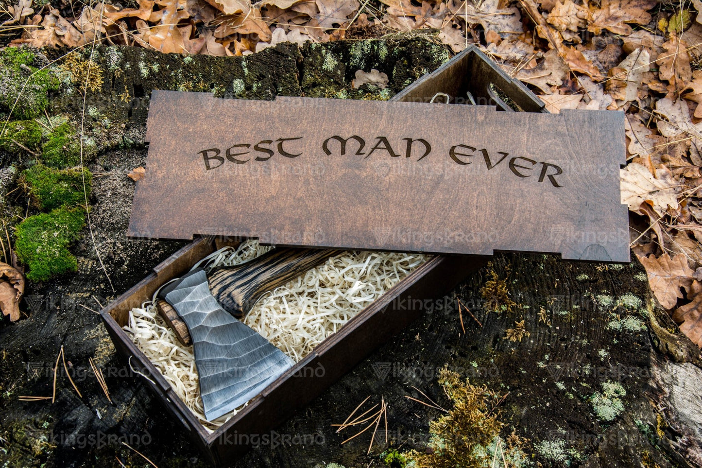 Handmade Viking Axe "Vill Grizzly"