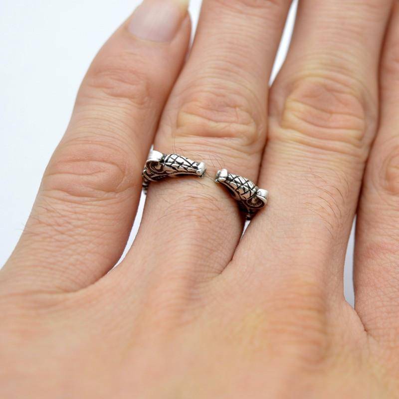 Viking Dragon Ring - VikingsBrand