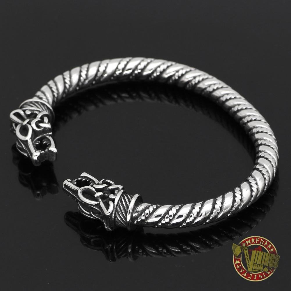 Viking Fenrir Bracelet - Norsemen Arm Ring