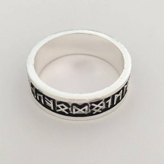 Viking Ring With Runes - VikingsBrand