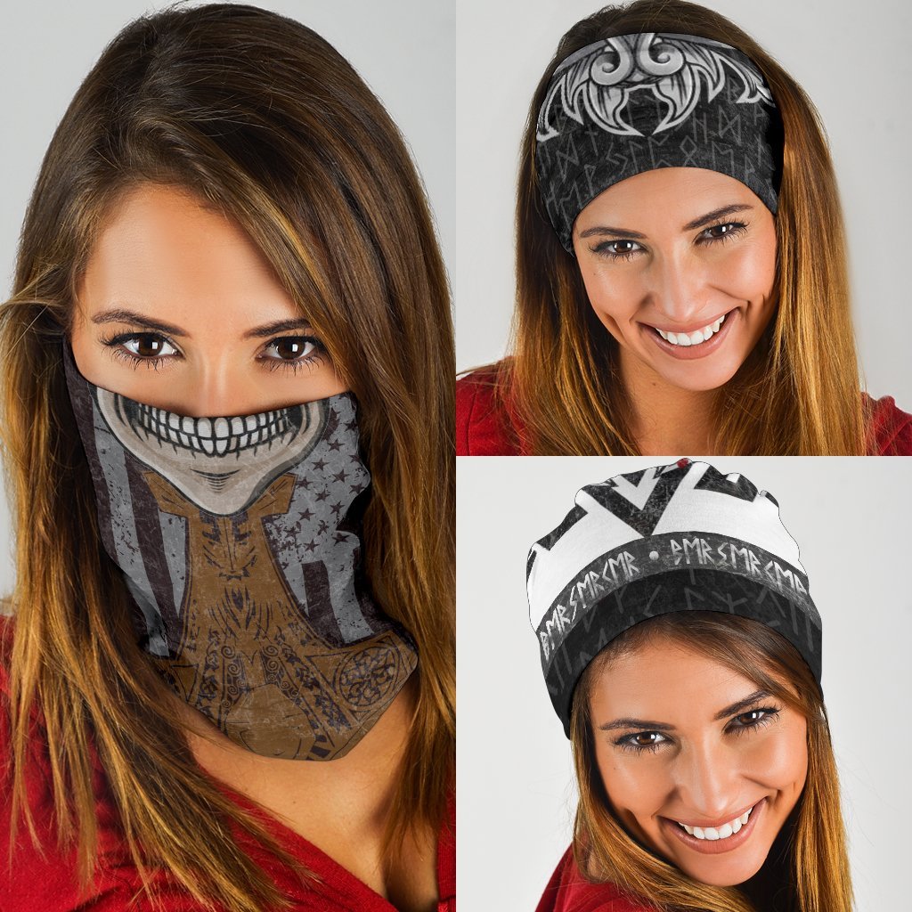 Viking Skull Bandana 3-Pack - SKULL003