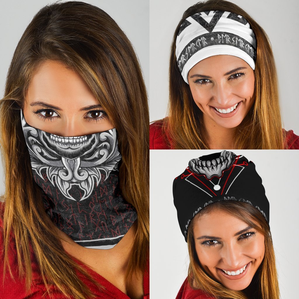 Viking Skull Bandana 3-Pack - SKULL004