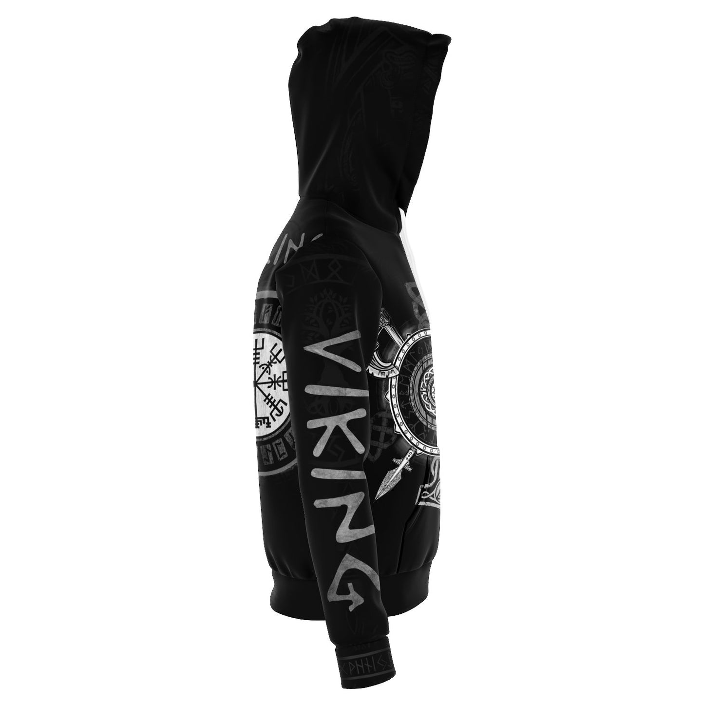 Viking Tatto Style Hoodie - Norse Clothing