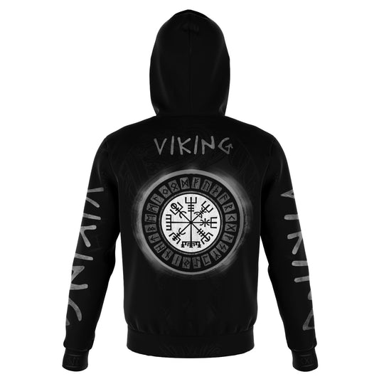 Viking Tatto style hoodie, Norse Clothing – view 2