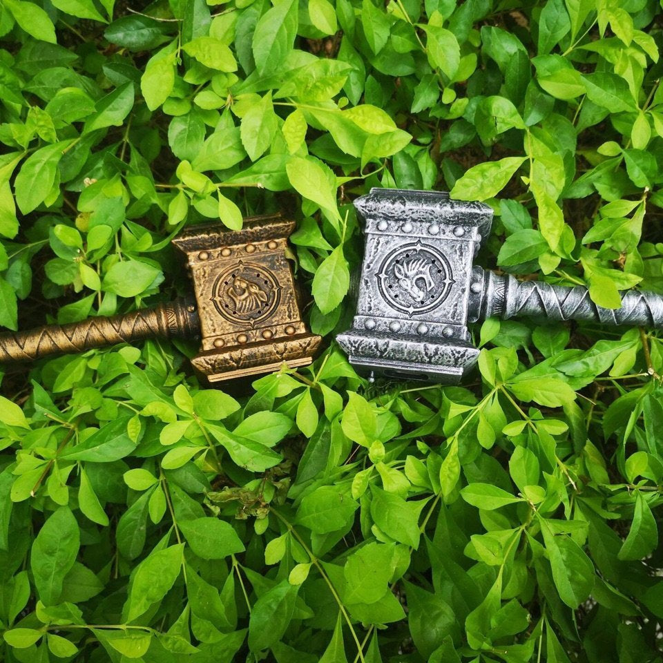 Viking Thor Hammer with Wolf Head | ON SALE - VikingsBrand