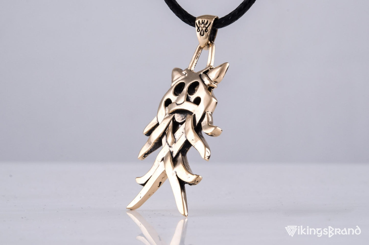 Vikings Big Aarhus Denmark Pendant Bronze Unique Jewelry