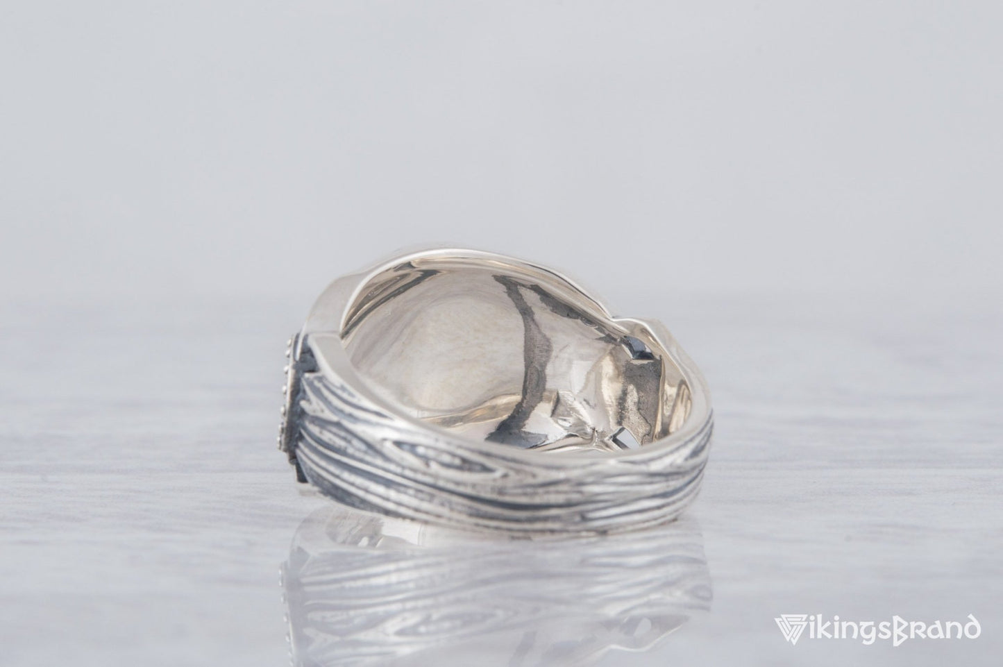 Vikings Triskelion Symbol Ring Sterling Silver Handmade Viking Jewelry