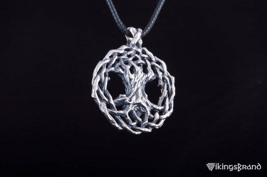 Yggdrasil World Tree Sterling Silver Pendant