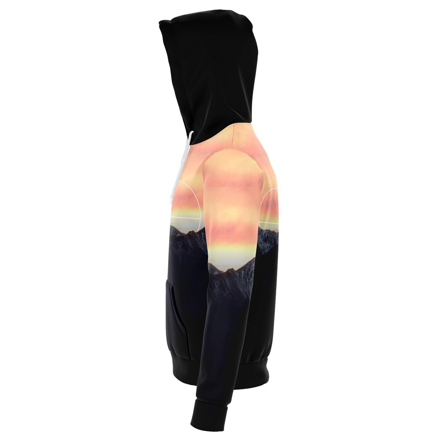 Winter Solstice Hoodie - Red Sky