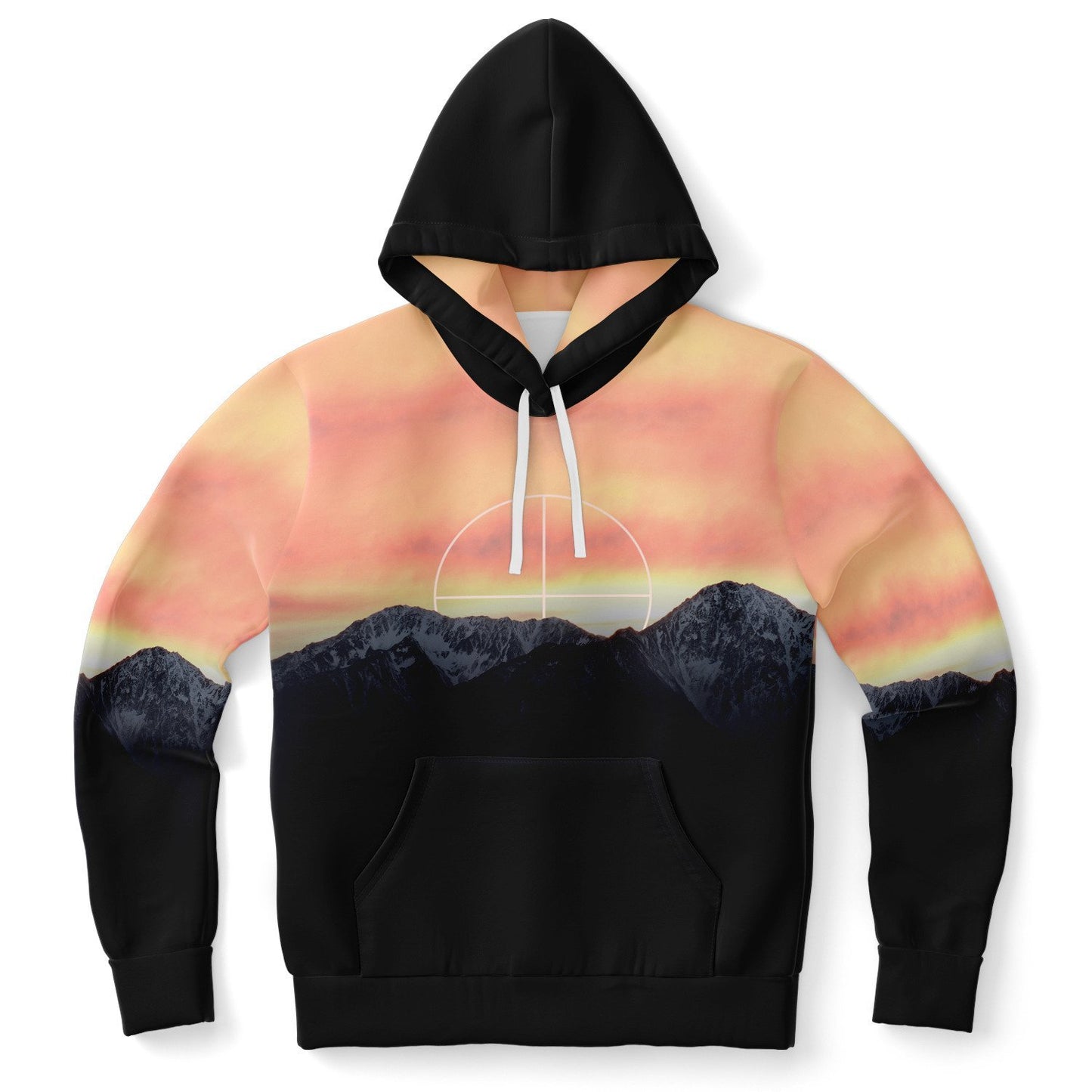 Winter Solstice Hoodie - Red Sky
