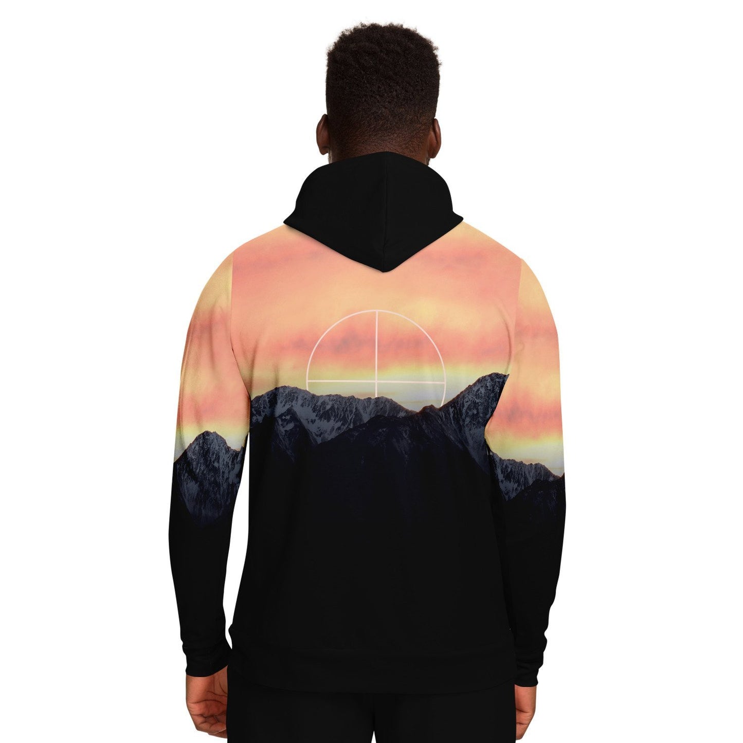 Winter Solstice Hoodie - Red Sky