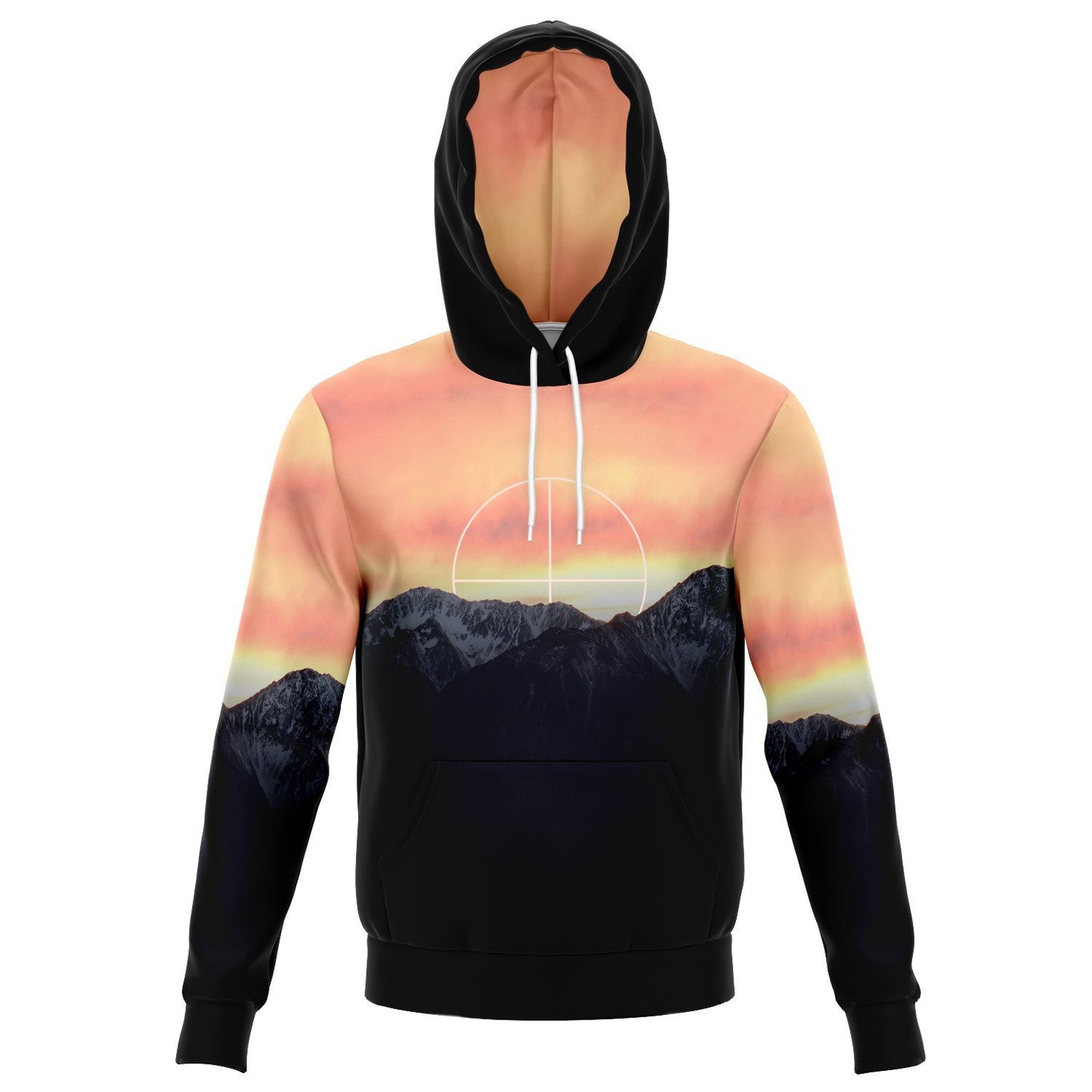 Winter Solstice Hoodie - Red Sky