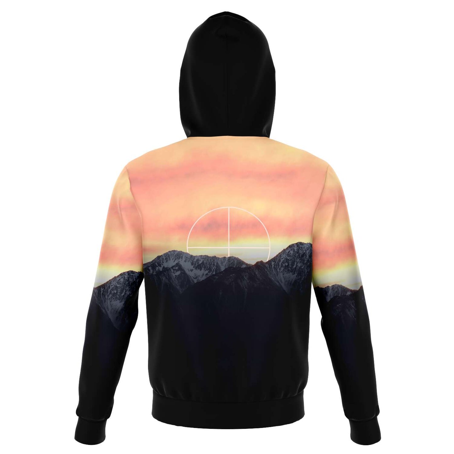 Winter Solstice Hoodie - Red Sky