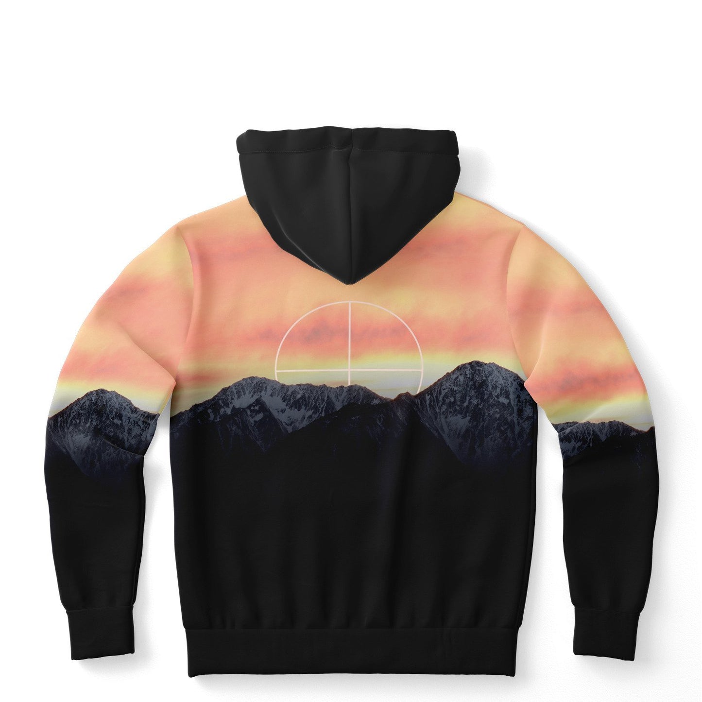 Winter Solstice Hoodie - Red Sky