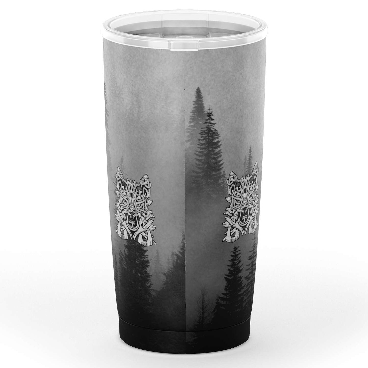Wolf in Spruce Forest Viking 20oz Tumbler