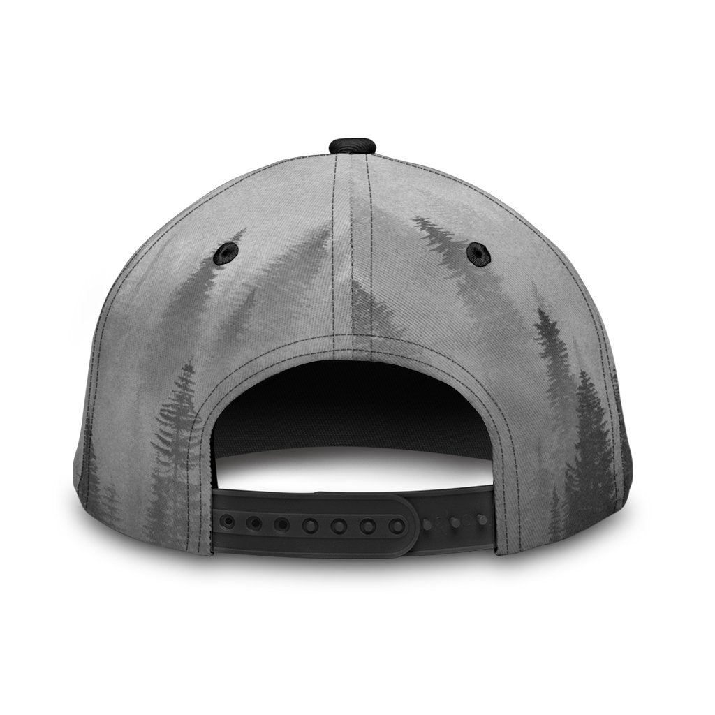 Wolf in Spruce Forest Viking Classic Cap