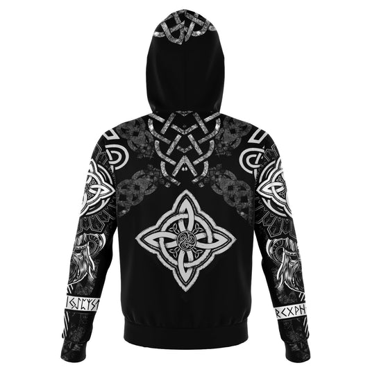 Wolf Inspired Viking hoodie – view 2