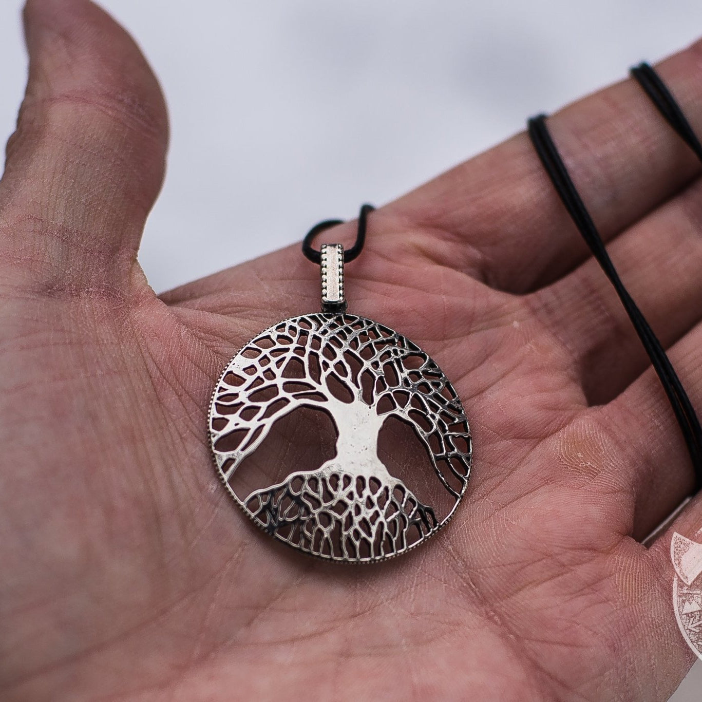 Yggdrasil 925 Sterling Silver Pendant - VikingsBrand