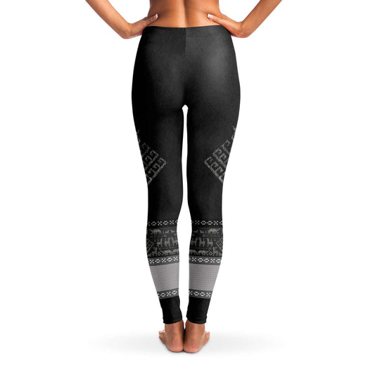 Yggdrasil Viking Shieldmaiden Leggings – XS–XL