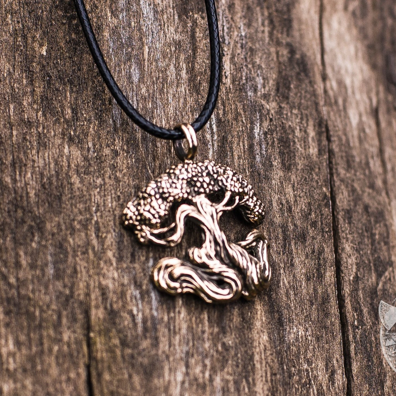 Yggdrasil World Tree Bronze Pendant - VikingsBrand