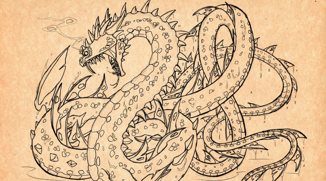 Jormungand or Jormungandr the Midgard Serpent