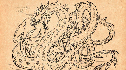 Jormungand or Jormungandr the Midgard Serpent