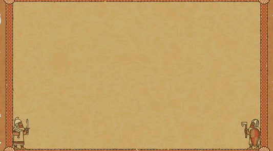 Old parchment with Viking motifs
