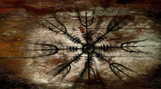A picture of Vegvisir symbol