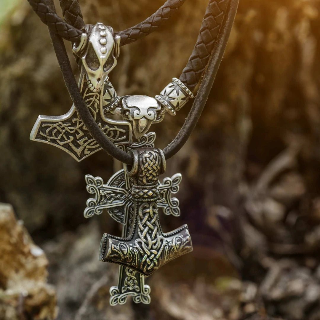 viking hammer necklace