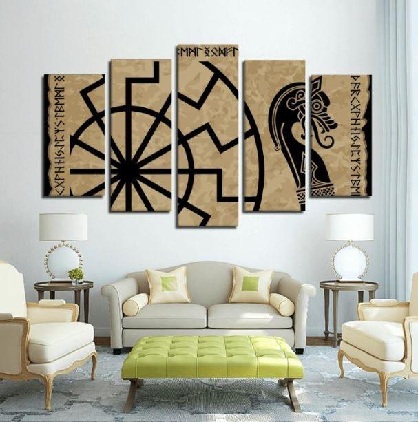 Canvas Viking Wall Art & Tapestry | VikingsBrand