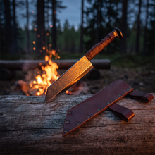 Langseax Viking Seax Knife, 13.5" rune-Etched Blade – view 5