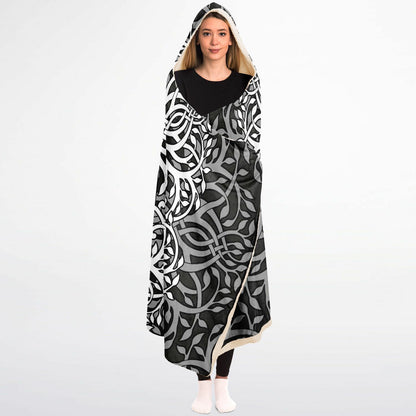 Norsemen & Drakkar Hooded Blanket