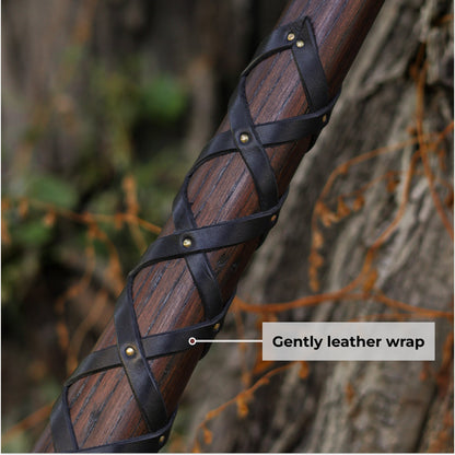 Viking Double-Edged Axe “Havamal” – Hand-Forged Nordic Battle Axe